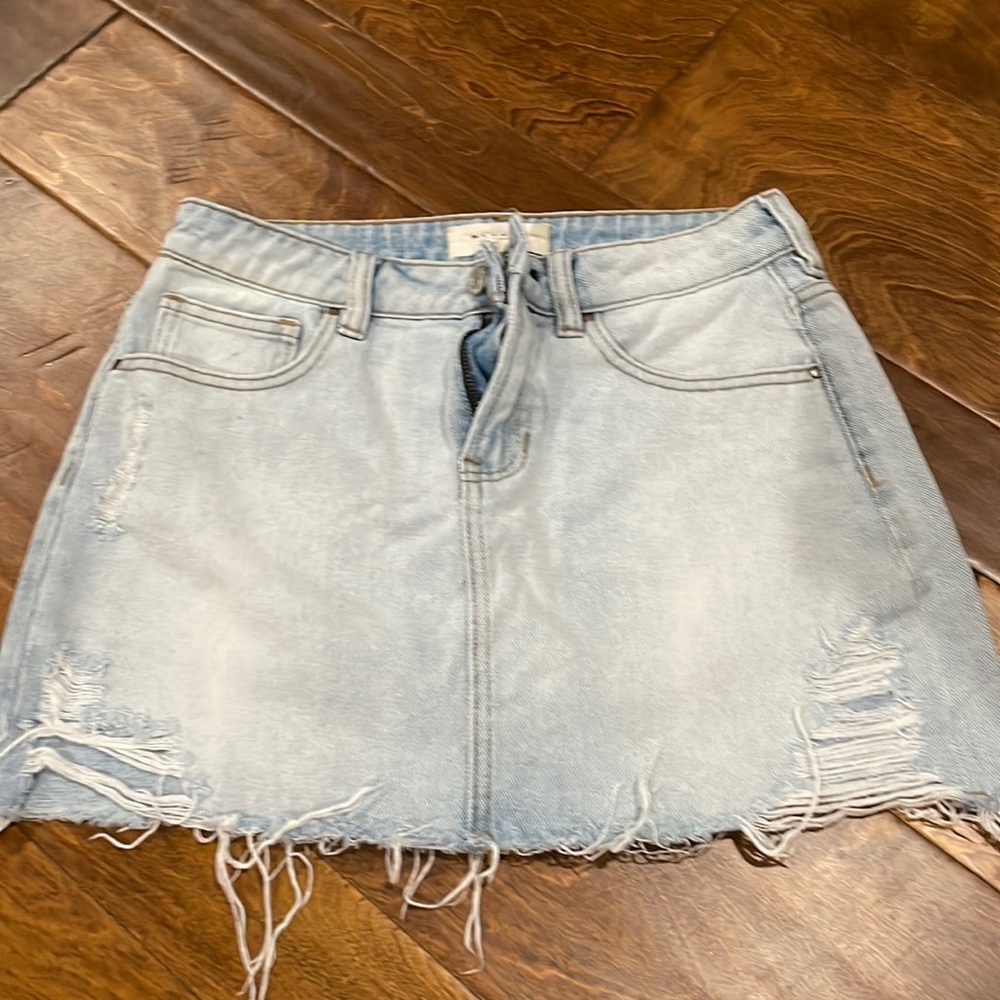 PAC sun Jean skirt